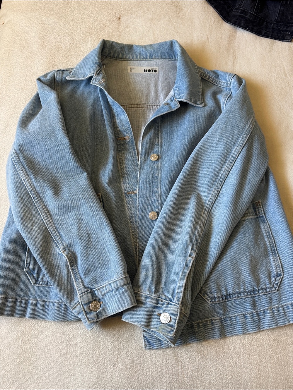 Topshop Light Blue Denim Jacket